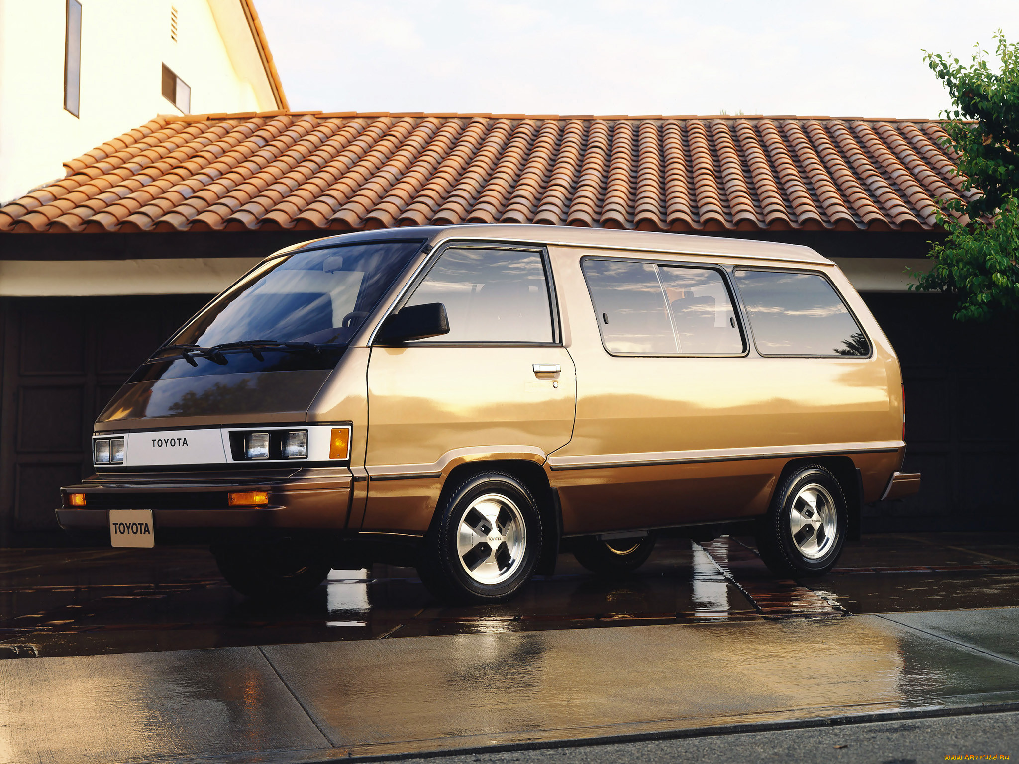 , toyota, van